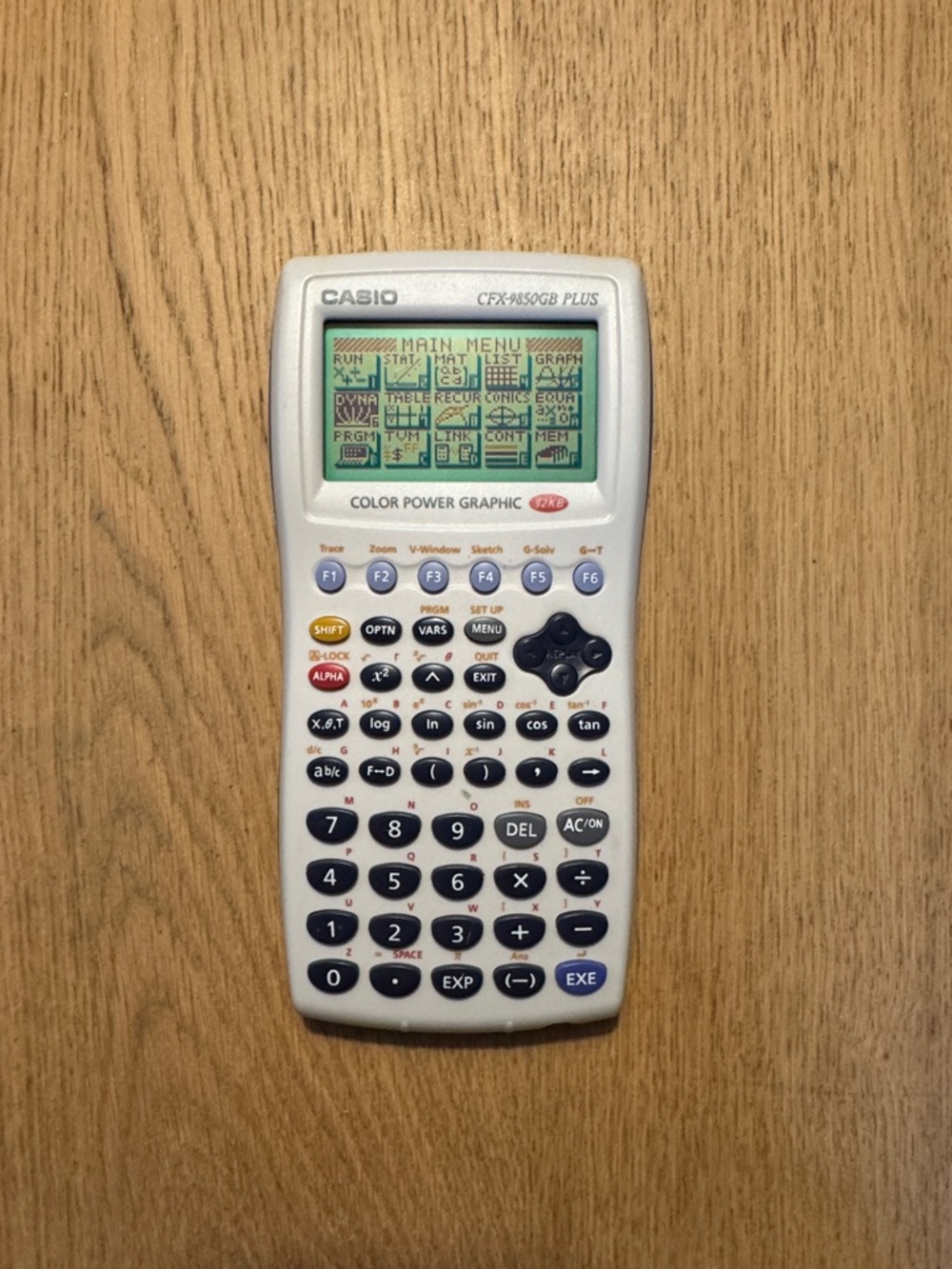 Casio CFX-9850GB Plus Color Power Graphic Calculator